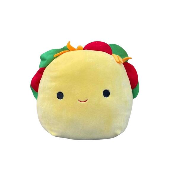 Squishmallow Tex Taco 5" Plush Food Squad Stuffed Animal Soft Kellytoy Kawaii - Picture 1 of 12